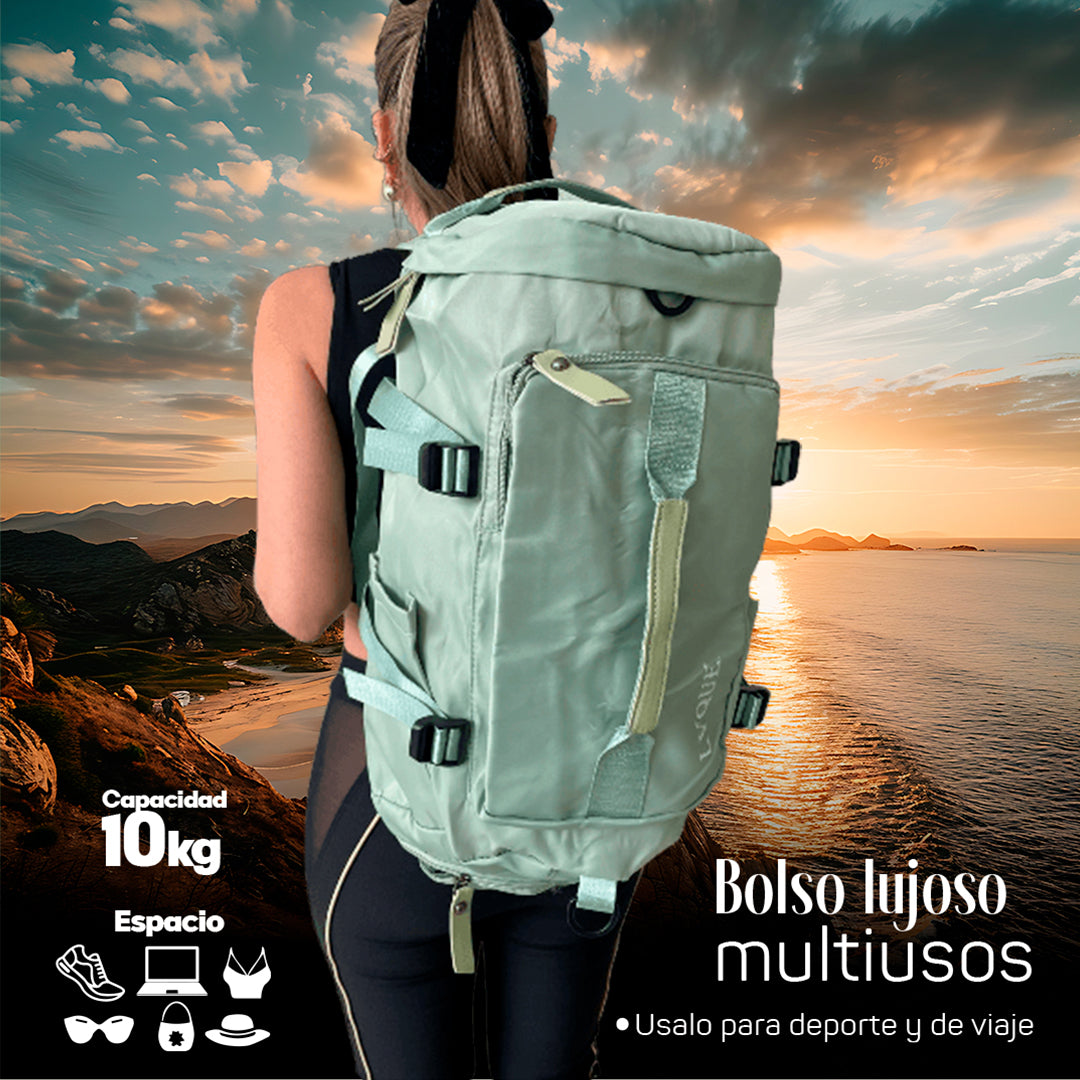 👜 Bolso Lujoso Multifuncional 💁‍♀️ ¡Para viaje, trabajo, GYM y universidad!