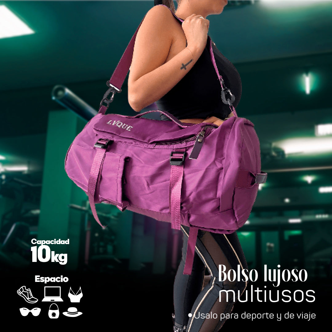 👜 Bolso Lujoso Multifuncional 💁‍♀️ ¡Para viaje, trabajo, GYM y universidad!